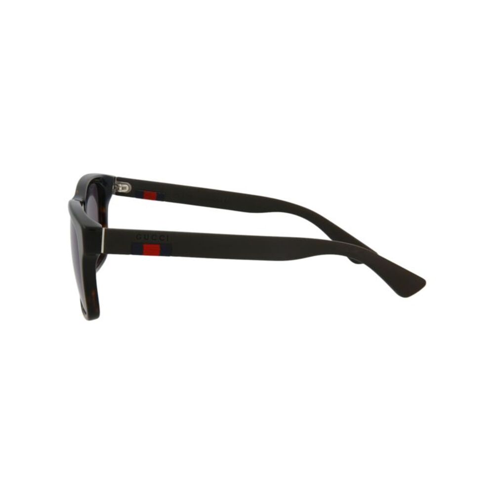Gucci Square-Frame Acetate Sunglasses Brown Mens - Picture 3 of 5
